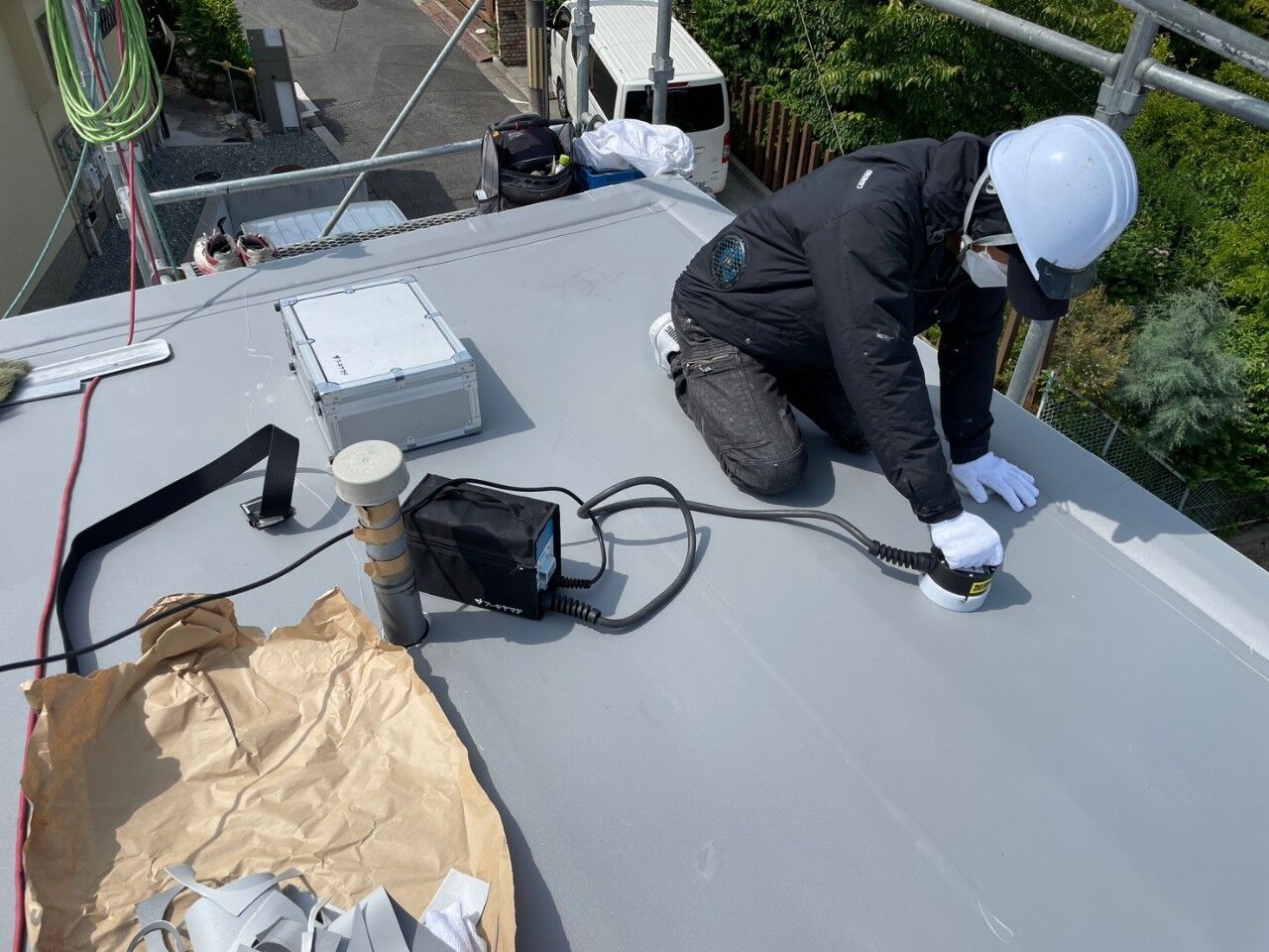 塩ビシート防水工事