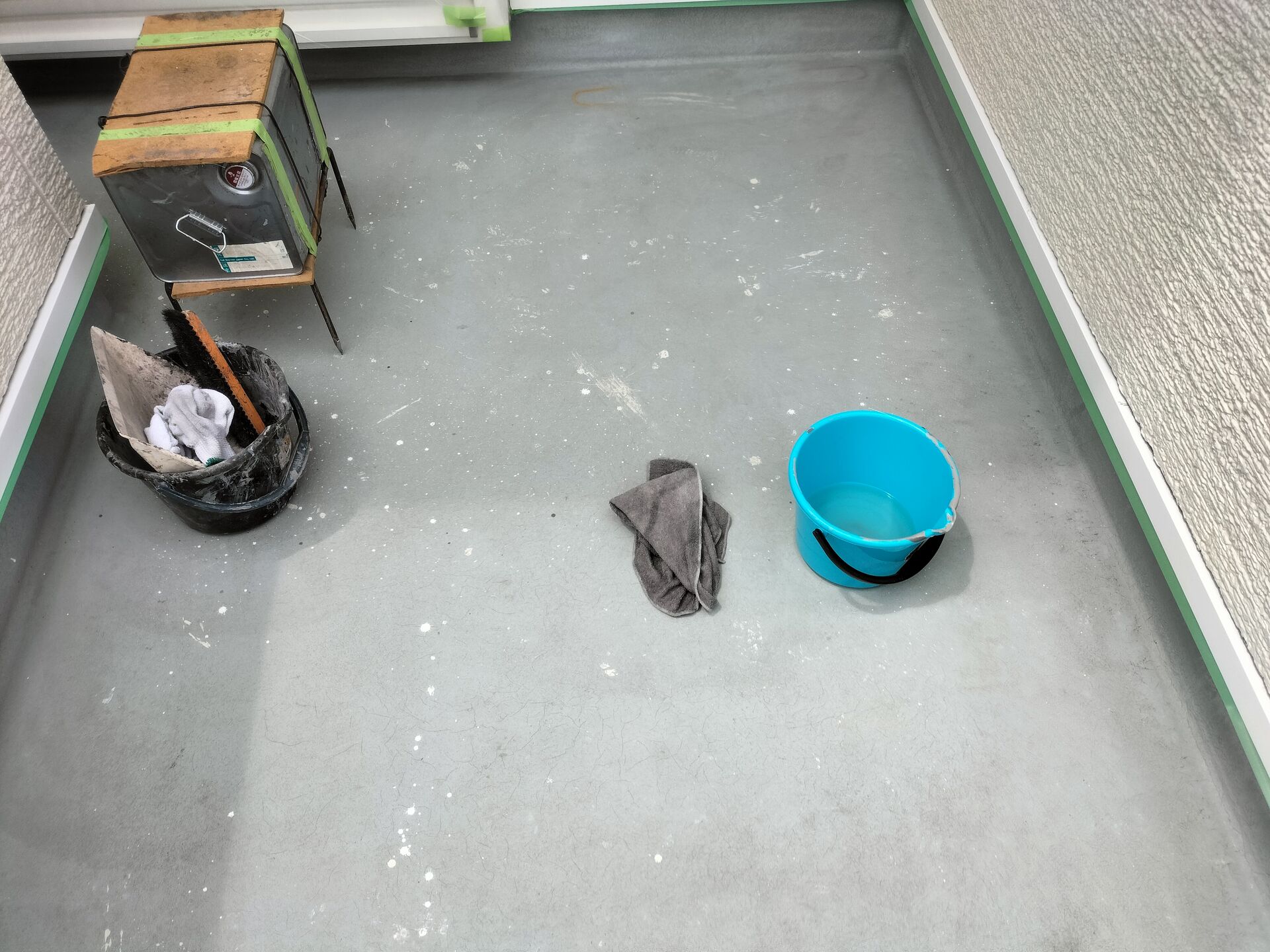 アセトン拭き