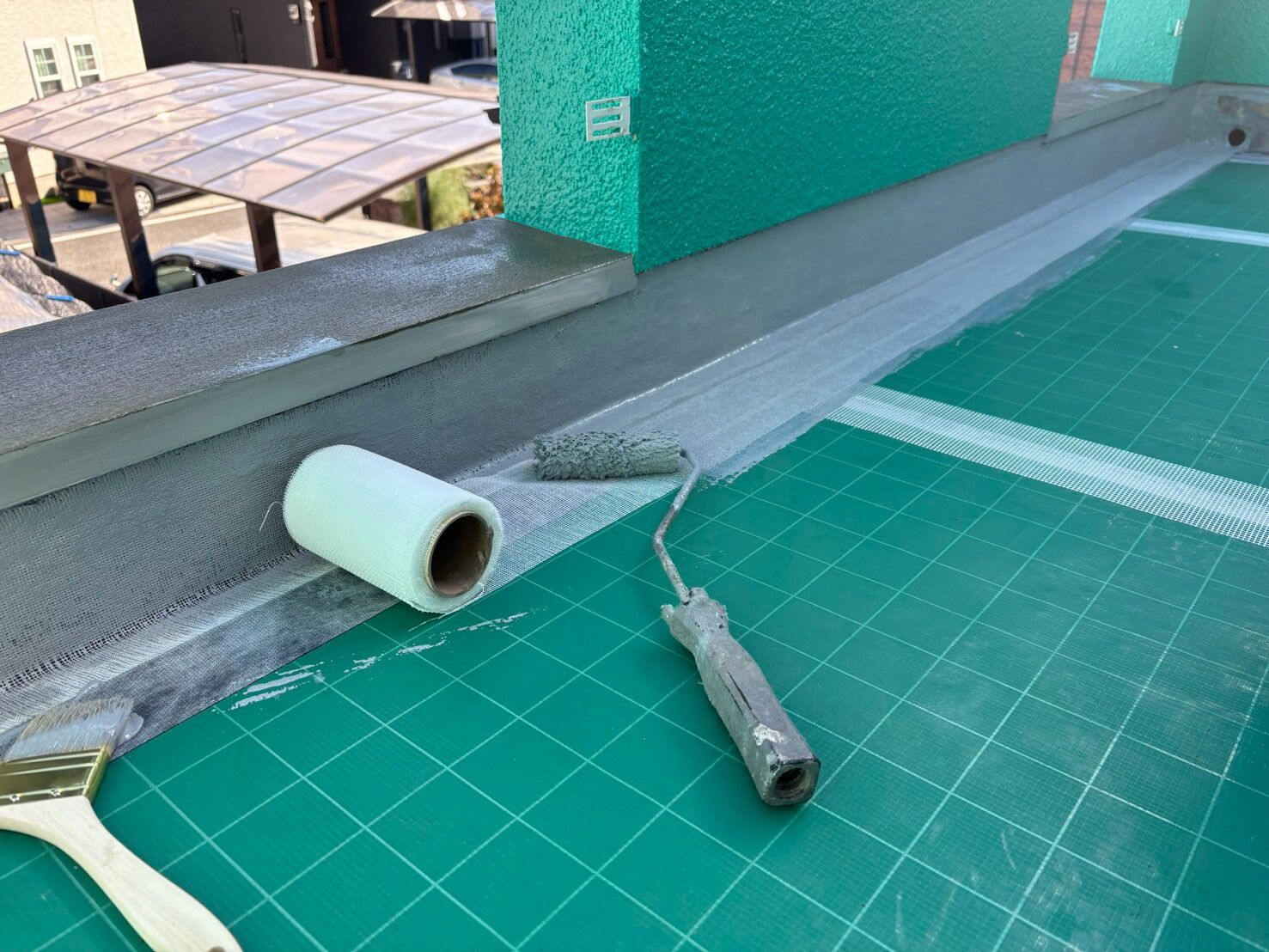 ウレタン防水工事