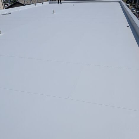 塩ビシート防水工事完了