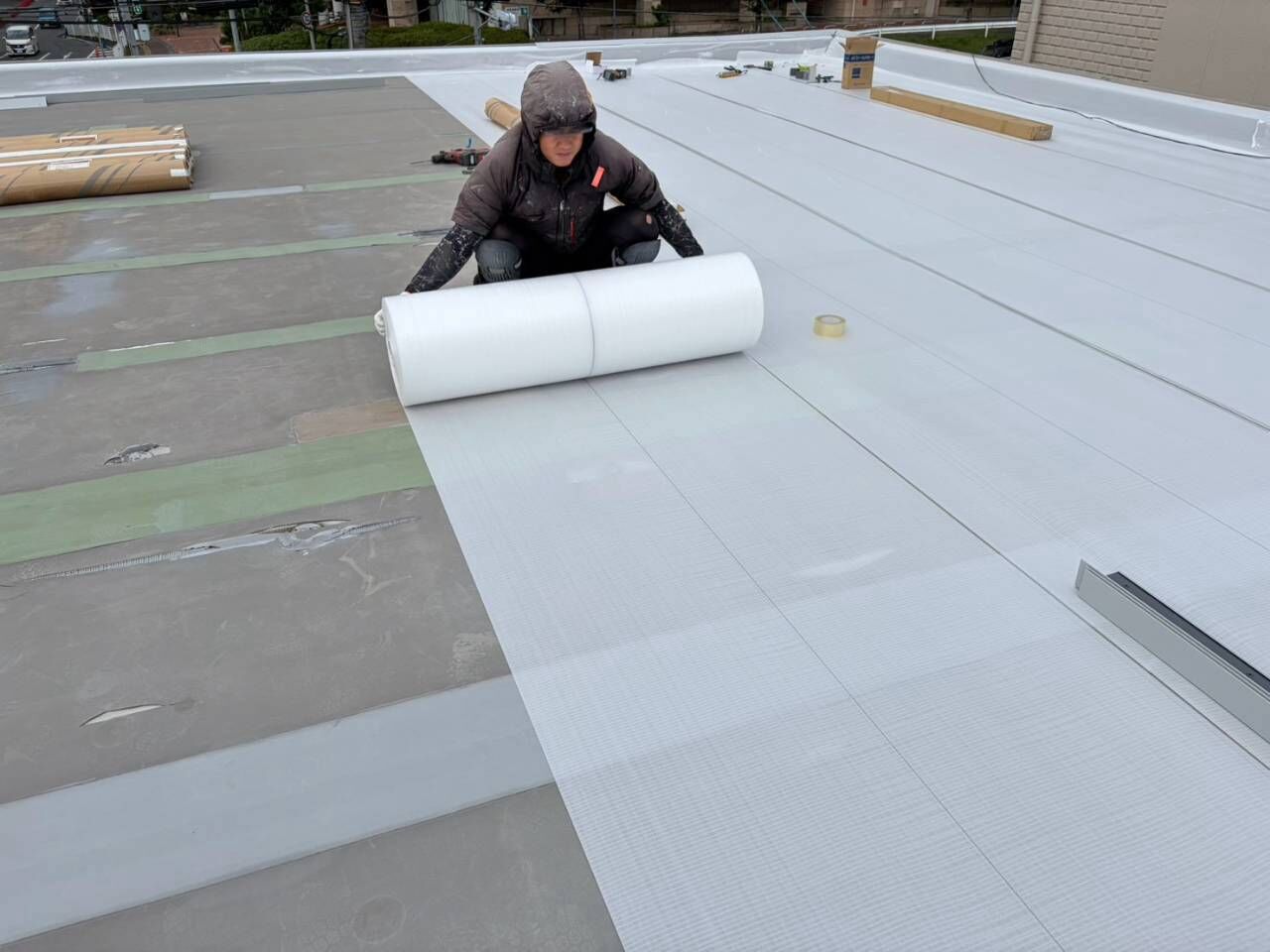 塩ビシート防水工事